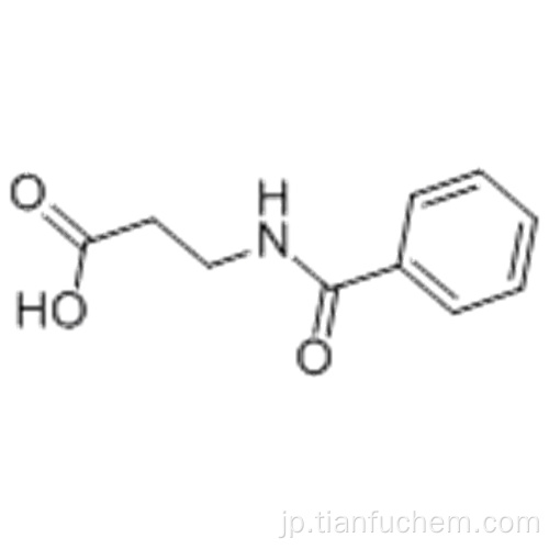 b-アラニン、N-ベンゾイル -  CAS 3440-28-6